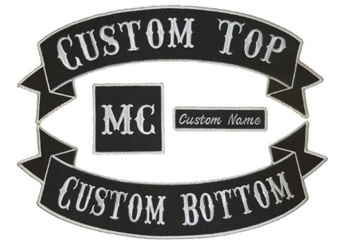 CUSTOM INVERTED SIDE ROCKERS - 1 PAIR LEFT AND RIGHT - Wizard Patch